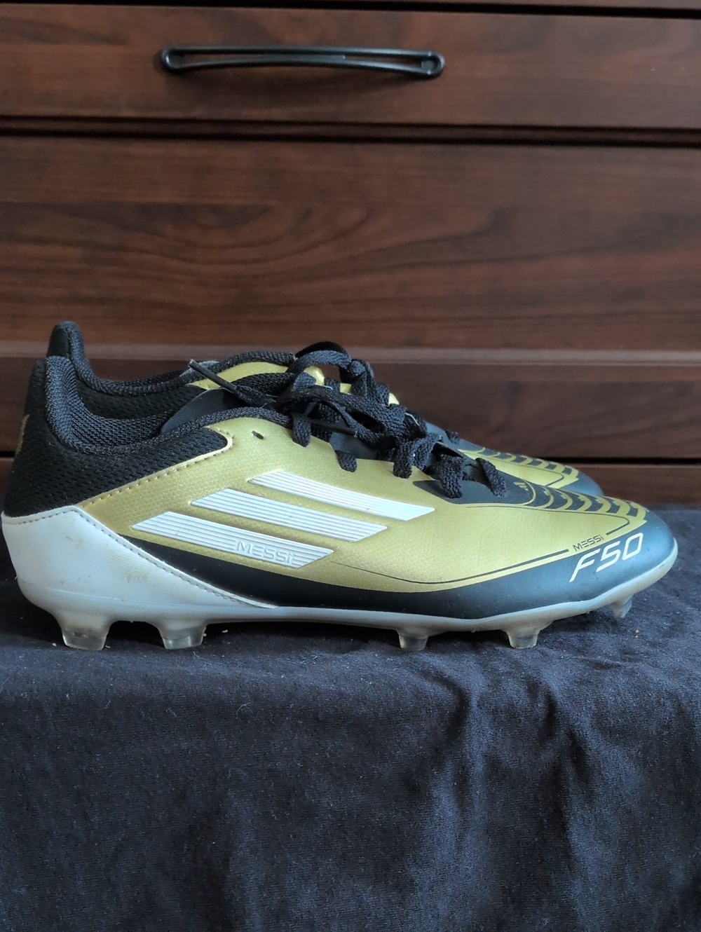 adidas F50 Soccer Cleats Green & Black